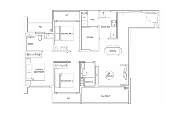 Infini at East Coast - Floor Plan