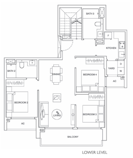 Infini at East Coast - Floor Plan