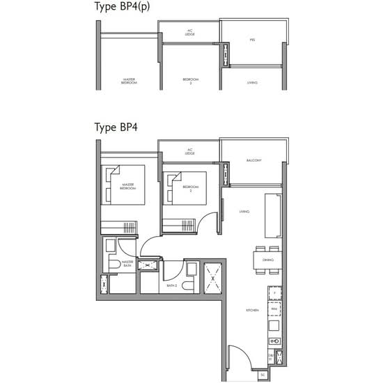 Fourth Avenue Residences - Floor Plan