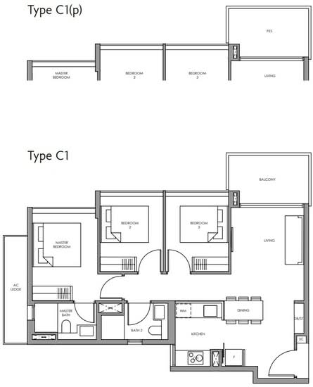Fourth Avenue Residences - Floor Plan