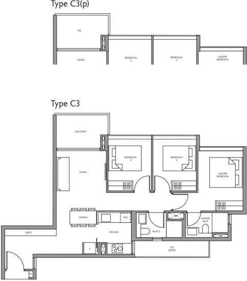 Fourth Avenue Residences - Floor Plan