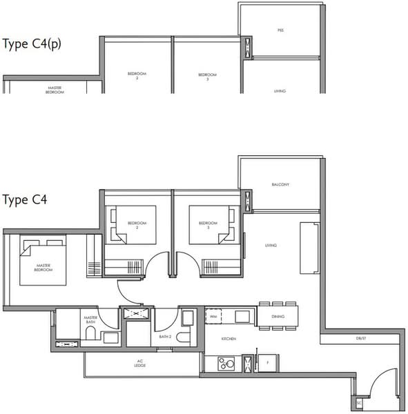 Fourth Avenue Residences, 2 Fourth Avenue, Tanglin / Holland / Bukit Timah, 3 Bedrooms, 958 sqft, Condominium For Rent, by Esther Low, 25308796 - PropertyGuru.com.sg
