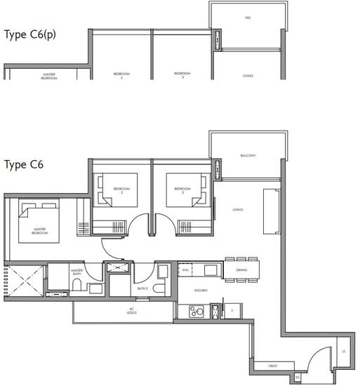 Fourth Avenue Residences - Floor Plan