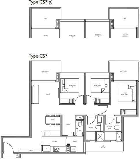 Fourth Avenue Residences - Floor Plan