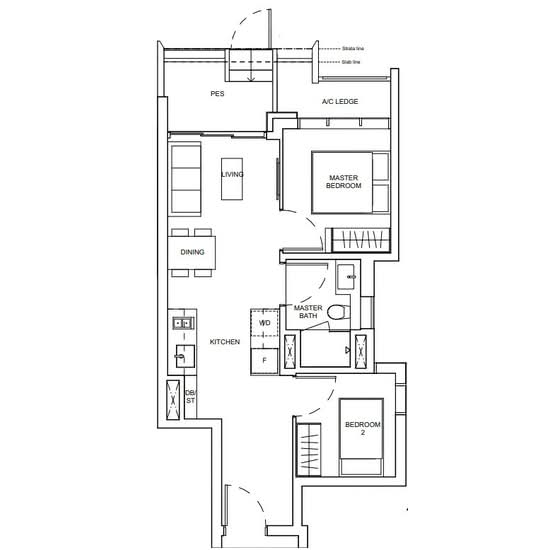 Haus On Handy - Floor Plan