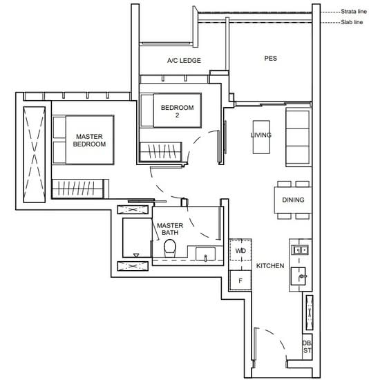 Haus On Handy - Floor Plan