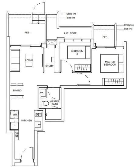 Haus On Handy - Floor Plan