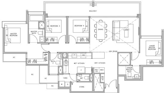 Juniper Hill - Floor Plan