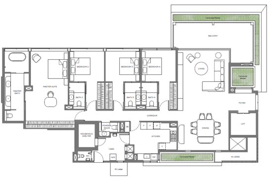 15 Holland Hill - Floor Plan
