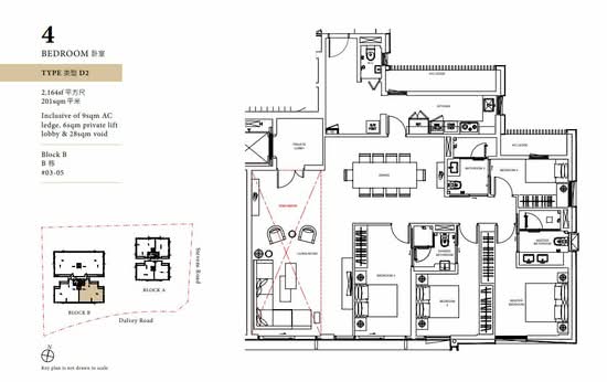 Dalvey Haus - Floor Plan