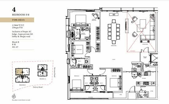 Dalvey Haus - Floor Plan