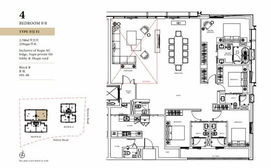 Dalvey Haus - Floor Plan