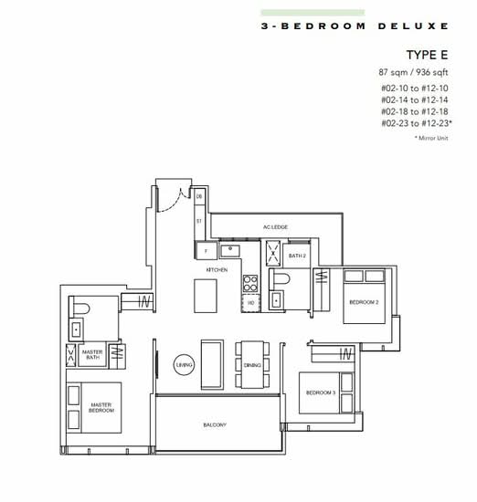 Hyll on Holland - Floor Plan