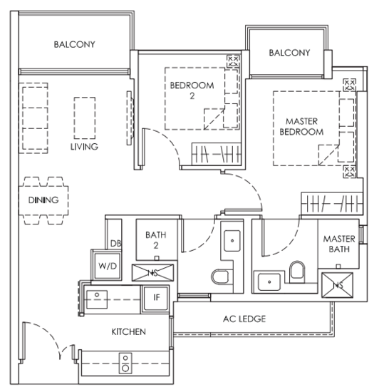 Mont Botanik Residence - Floor Plan