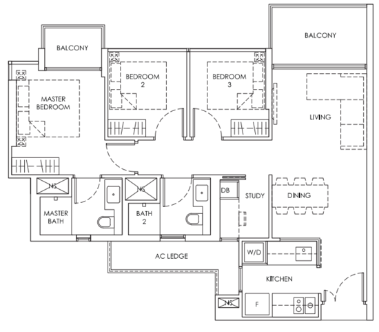 Mont Botanik Residence - Floor Plan