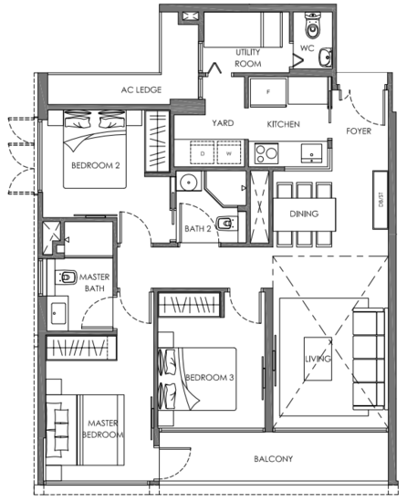 Nyon - Floor Plan