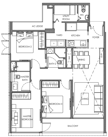 Nyon - Floor Plan