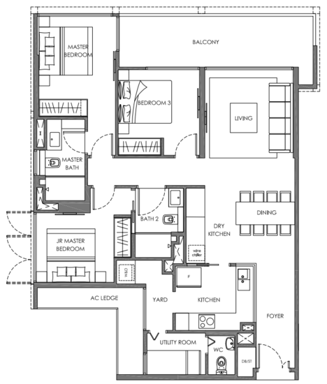 Nyon - Floor Plan