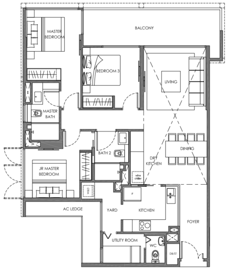 Nyon - Floor Plan