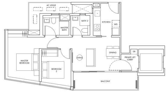 One Draycott - Floor Plan