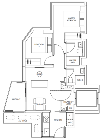 One Draycott - Floor Plan
