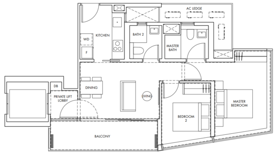 One Draycott - Floor Plan