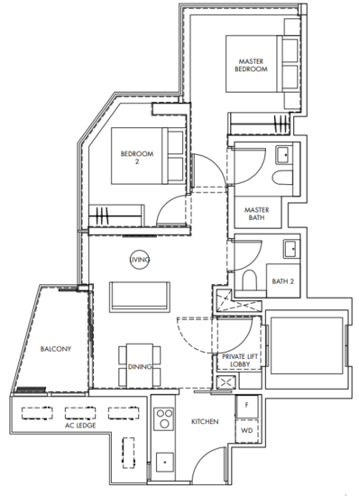 One Draycott - Floor Plan