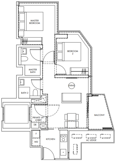 One Draycott - Floor Plan