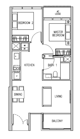 Van Holland - Floor Plan