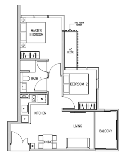 Van Holland - Floor Plan