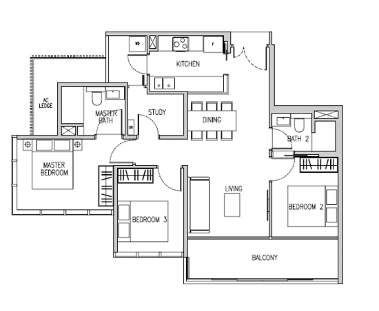 Van Holland - Floor Plan