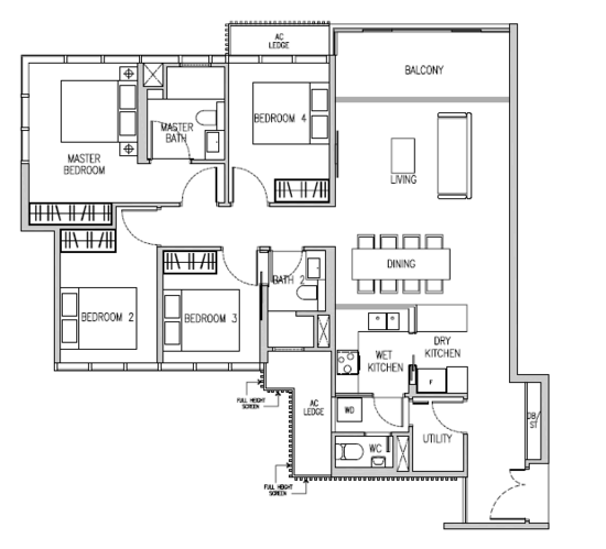 Van Holland - Floor Plan