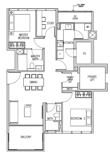 Van Holland - Floor Plan