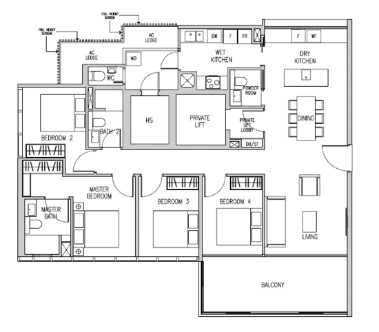 Van Holland - Floor Plan