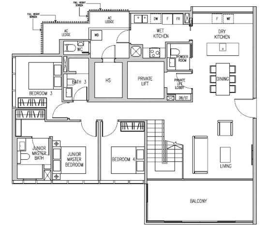 Van Holland - Floor Plan