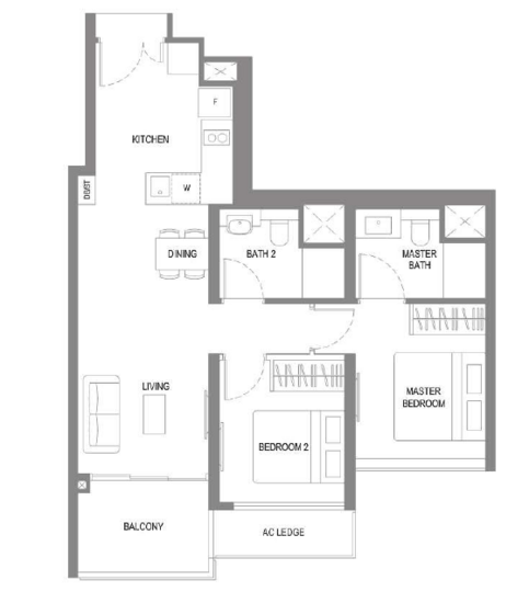 Twin VEW - Floor Plan