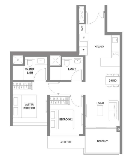 Twin VEW - Floor Plan