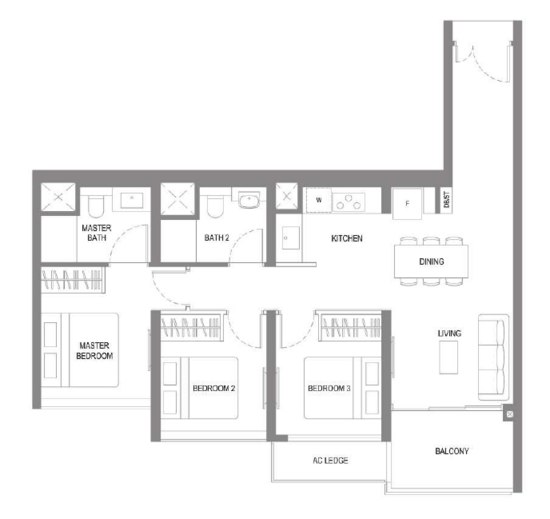 Twin VEW - Floor Plan