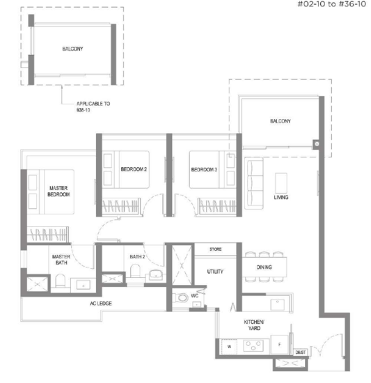 Twin VEW - Floor Plan