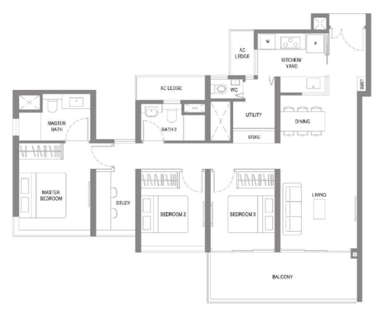 Twin VEW - Floor Plan