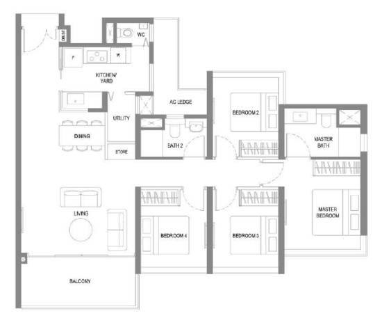 Twin VEW - Floor Plan