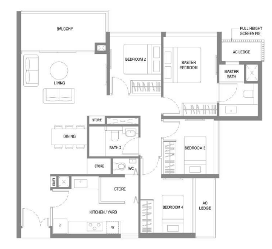Twin VEW - Floor Plan