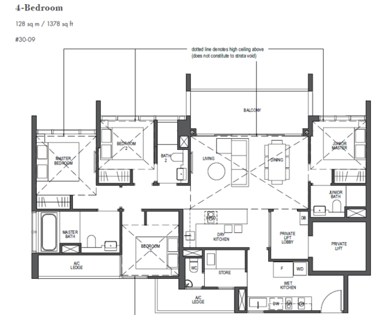 Pullman Residences - Floor Plan