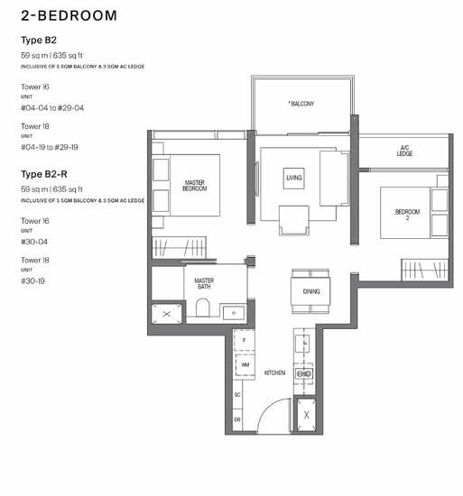 Midtown Modern - Floor Plan