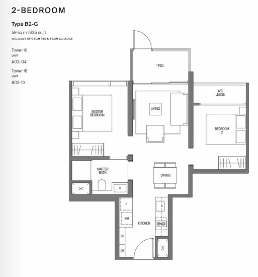 Midtown Modern - Floor Plan