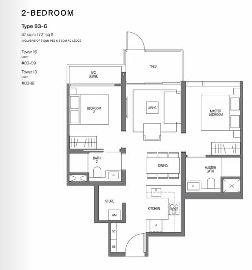 Midtown Modern - Floor Plan