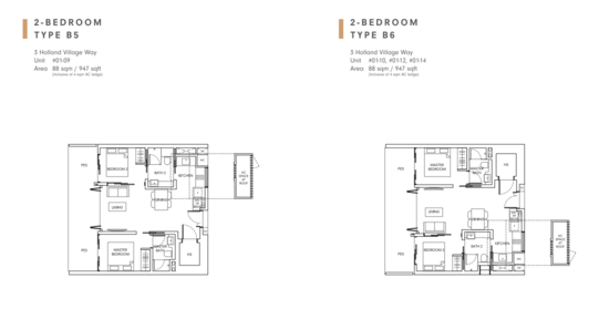 One Holland Village Residences - Floor Plan