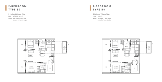 One Holland Village Residences - Floor Plan