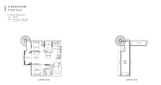 One Holland Village Residences - Floor Plan