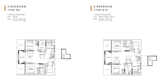 One Holland Village Residences - Floor Plan
